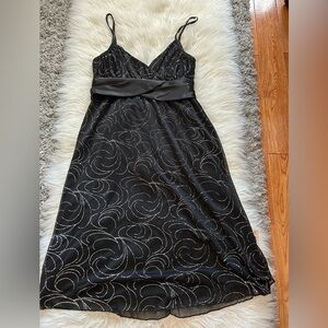 Black & Silver Dress